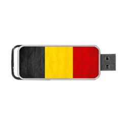 Belgium Flag Portable Usb Flash (one Side) by Valentinaart