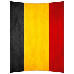 Belgium Flag Back Support Cushion by Valentinaart