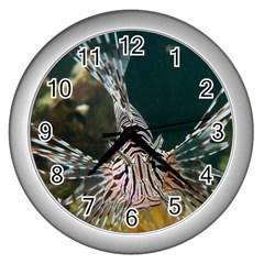 Lionfish 4 Wall Clocks (silver)  by trendistuff