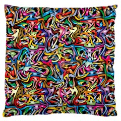 Artwork By Patrick-colorful-8 Large Flano Cushion Case (two Sides) by ArtworkByPatrick