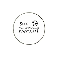 Football Fan  Hat Clip Ball Marker by Valentinaart