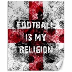 Football Is My Religion Canvas 11  X 14   by Valentinaart