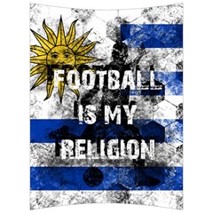 Football Is My Religion Back Support Cushion by Valentinaart