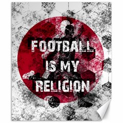 Football Is My Religion Canvas 8  X 10  by Valentinaart