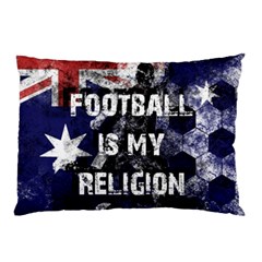 Football Is My Religion Pillow Case (two Sides) by Valentinaart