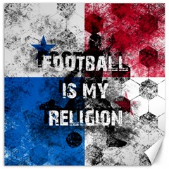 Football Is My Religion Canvas 20  X 20   by Valentinaart