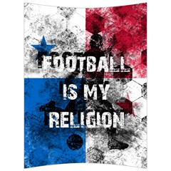 Football Is My Religion Back Support Cushion by Valentinaart