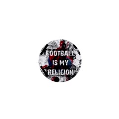 Football Is My Religion 1  Mini Buttons by Valentinaart