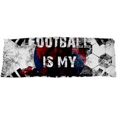 Football Is My Religion Body Pillow Case Dakimakura (two Sides) by Valentinaart