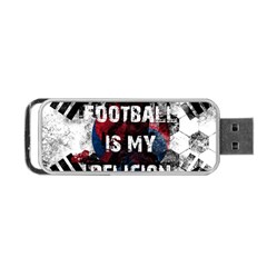 Football Is My Religion Portable Usb Flash (one Side) by Valentinaart