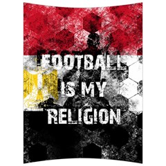 Football Is My Religion Back Support Cushion by Valentinaart