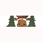 Christmas Moose Large Bar Mats 32 x8.5  Bar Mat