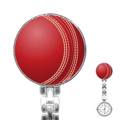 Cricket Ball Stainless Steel Nurses Watch by Sapixe