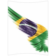 Flag Of Brazil Back Support Cushion by Sapixe