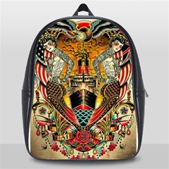 Hail Fine Art Print School Bag (large) by Sapixe