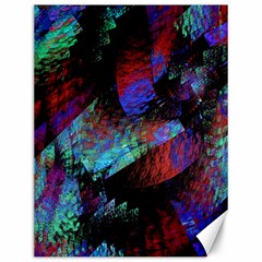 Native Blanket Abstract Digital Art Canvas 12  X 16   by Sapixe