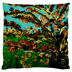 Coral Tree 1 Large Cushion Case (two Sides) by bestdesignintheworld