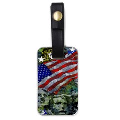 Usa United States Of America Images Independence Day Luggage Tags (one Side)  by Sapixe