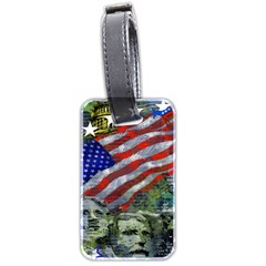 Usa United States Of America Images Independence Day Luggage Tags (two Sides) by Sapixe