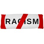 No Racism Body Pillow Case Dakimakura (Two Sides) Back