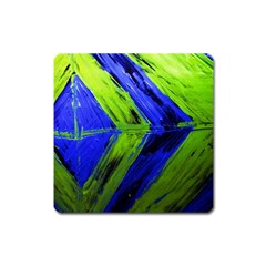 Point Of Equilibrium 7 Square Magnet by bestdesignintheworld