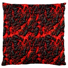 Volcanic Textures Standard Flano Cushion Case (two Sides) by Sapixe