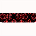 Christmas Red And Black Background Large Bar Mats 32 x8.5  Bar Mat