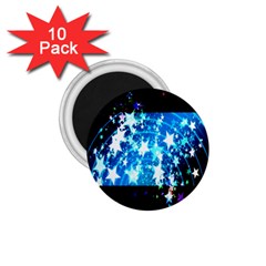 Star Abstract Background Pattern 1 75  Magnets (10 Pack)  by Sapixe