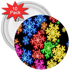 Wallpaper Background Abstract 3  Buttons (10 Pack)  by Sapixe