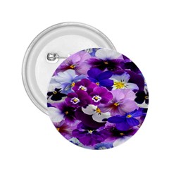 Graphic Background Pansy Easter 2 25  Buttons by Sapixe