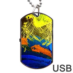 I Wonder 2 Dog Tag Usb Flash (two Sides) by bestdesignintheworld