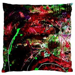 Bloody Coffee 2 Large Flano Cushion Case (one Side) by bestdesignintheworld