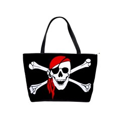 Pirate Skull Shoulder Handbags by StarvingArtisan