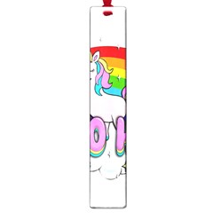 Go To Hell - Unicorn Large Book Marks by Valentinaart