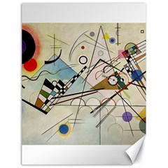 Composition 8 - Vasily Kandinsky Canvas 18  X 24   by Valentinaart