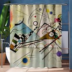 Composition 8 - Vasily Kandinsky Shower Curtain 60  x 72  (Medium)  60 x72  Curtain