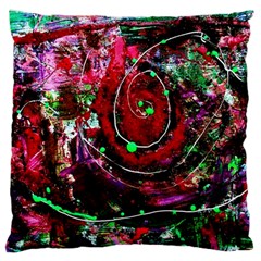 Bloody Coffee 7 Large Cushion Case (one Side) by bestdesignintheworld