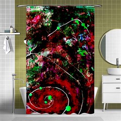 Bloody Coffee 6 Shower Curtain 48  X 72  (small)  by bestdesignintheworld