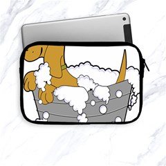 Dog Bath Grooming Apple Ipad Mini Zipper Cases by Simbadda