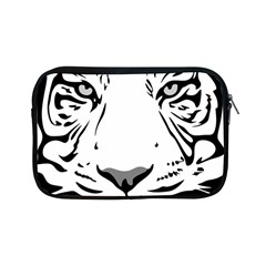 Tiger Pattern Animal Design Flat Apple Ipad Mini Zipper Cases by Simbadda