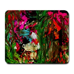 Sunset In A Mountains 1 Large Mousepads by bestdesignintheworld