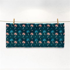 Summer Palms Pattern Hand Towel by TastefulDesigns