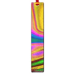 Colorful Waves Large Book Marks by LoolyElzayat