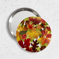 Autumn Fall Leaves 2 25  Handbag Mirrors by LoolyElzayat