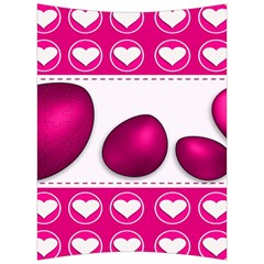 Love Celebration Easter Hearts Back Support Cushion by Sapixe