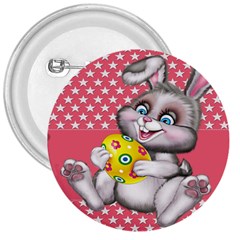 Illustration Rabbit Easter 3  Buttons by Sapixe