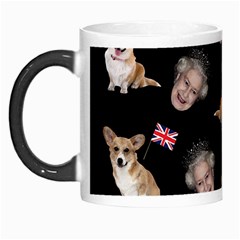 Queen Elizabeth s Corgis Pattern Morph Mugs by Valentinaart