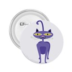 Cat Clipart Animal Cartoon Pet 2.25  Buttons Front