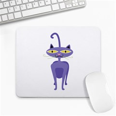 Cat Clipart Animal Cartoon Pet Large Mousepads by Sapixe