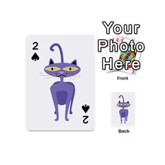 Cat Clipart Animal Cartoon Pet Playing Cards 54 (mini)  by Sapixe